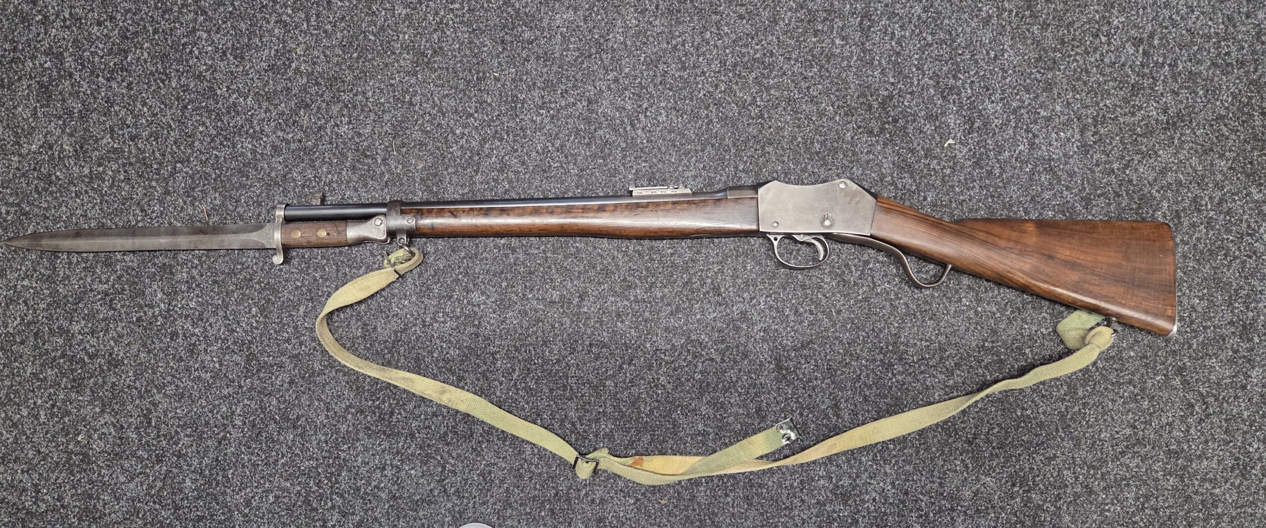 Martini Henry .303 Rifle with Bayonet